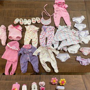 Bitty Baby Doll, Clothes, Accessories and Changing Table
